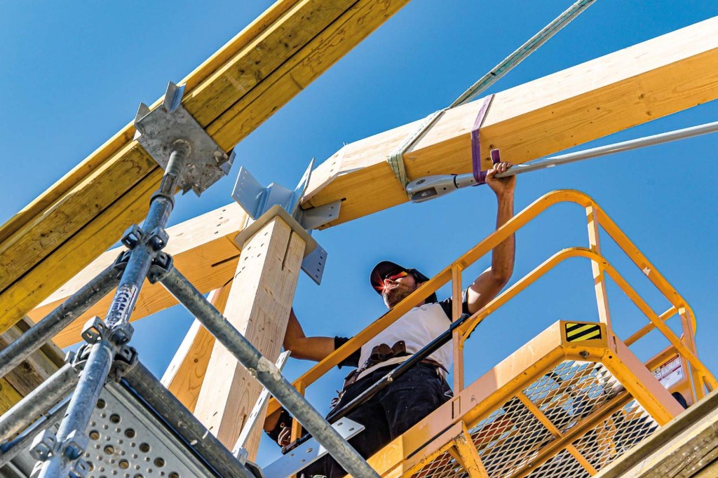 Échafaudage et accès chantier